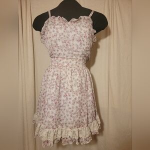 Adorable Fit & Flare Skull Print Dress